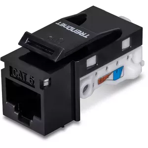 Модуль Keystone TRENDNET TC-K25C6BK — Угловой Cat6 RJ-45, чёрный
