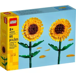 LEGO Botanical Collection 40524 Iconic Sunflowers building set — 191 pieces, display model 250 mm height