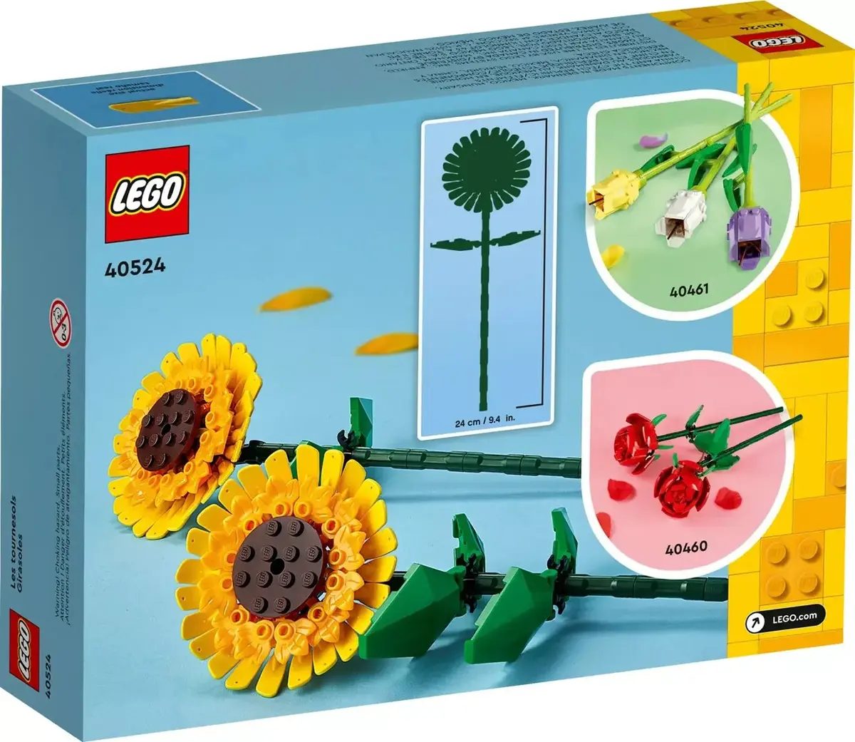 LEGO 40524 Iconic Sunflowers building set Photo 2