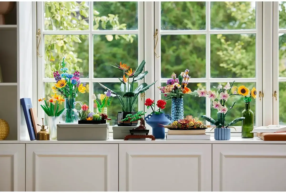 LEGO 40524 Iconic Sunflowers building set Photo 6