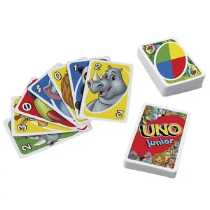 Карточная игра MATTEL UNO Junior Семейная игра для детей от 3 лет