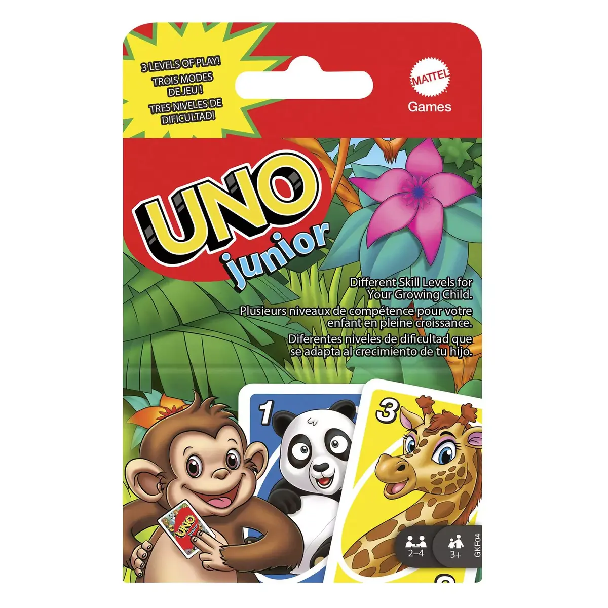 Kārtis spēle MATTEL UNO Junior Photo 3