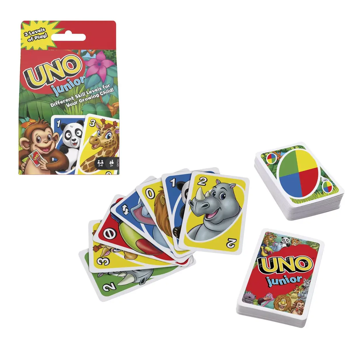 Kārtis spēle MATTEL UNO Junior Photo 7