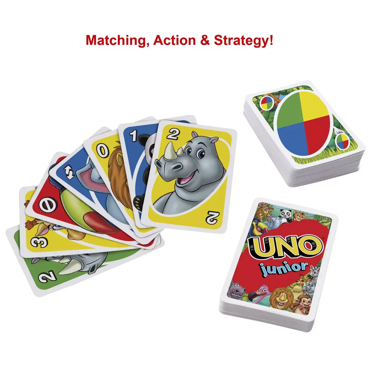 Kārtis spēle MATTEL UNO Junior Photo 9