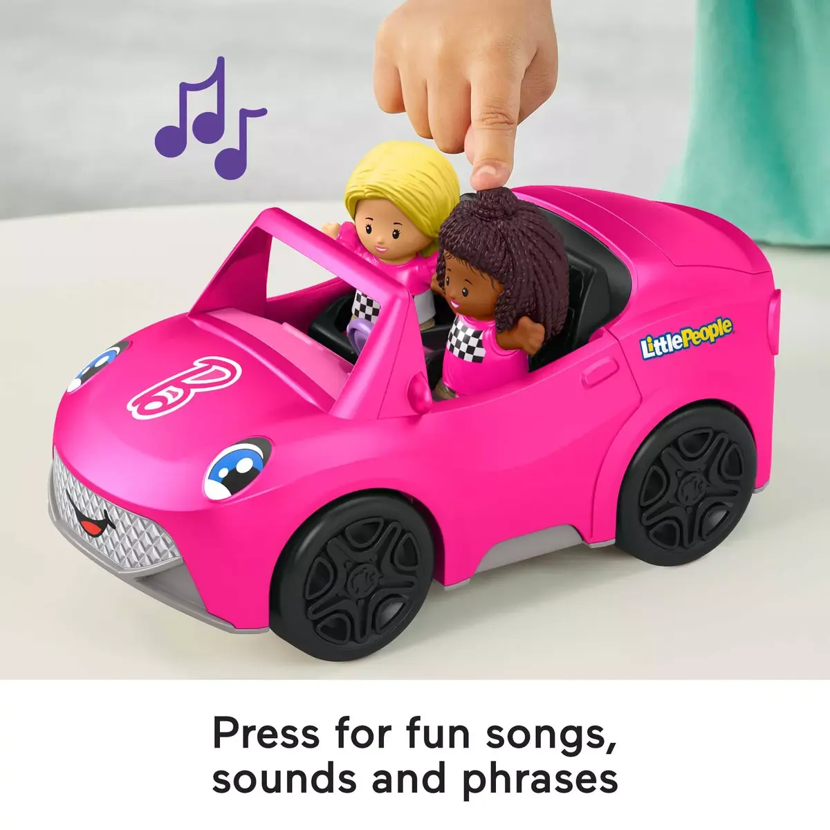 MATTEL Fisher-Price Little People Barbie Convertible auto Photo 8