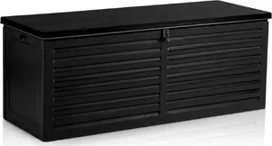 Outdoor Storage Box Plonos 390 l Black — Plonos 480100