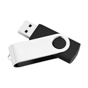 MediaRange MR908NTRL USB флеш накопитель 8 GB USB тип-A 2.0 Черный, Серебристый