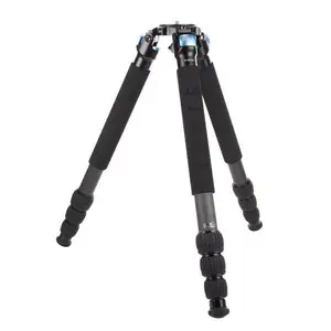 Штатив Sirui R-4214X для цифровых и пленочных камер — 3 ножки, грузоподъёмность 25 кг, макс. высота 150 см, мин. 9 см, вес 2.5 кг, чёрный