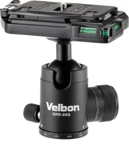 Tripod head VELBON QHD-S6Q — quick-release tripod head, model QHD-S6Q (ball & pan head)