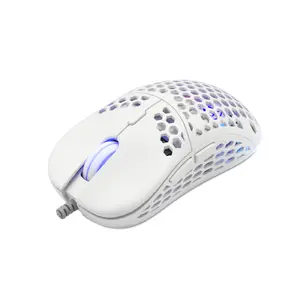 White Shark ΞSHARK Naginata White компьютерная мышь Для обеих рук USB тип-A Оптический 16000 DPI