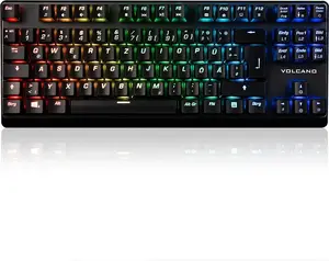 Механическая клавиатура MODECOM Volcano Lanparty Plus RGB Brown Switch
