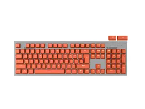 Genesis Lead 300 Universal Keyboard Cap Set Orange ABS 106-piece Double Shot Keycaps