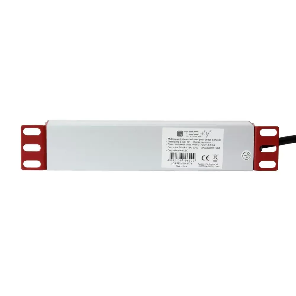 Сетевой фильтр Techly Universal Power Strip Rack 10" Photo 3