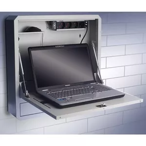 Laptop Security Drawer Techly ICRLIM01 Grey Steel 19 inch