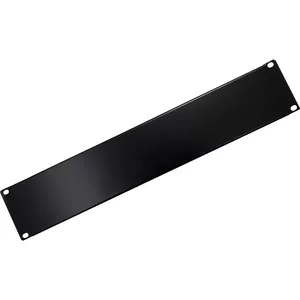 Aklā paneļa Techly I-CASE BLANK-2-BK Melna Metāls 482.6mm 88mm