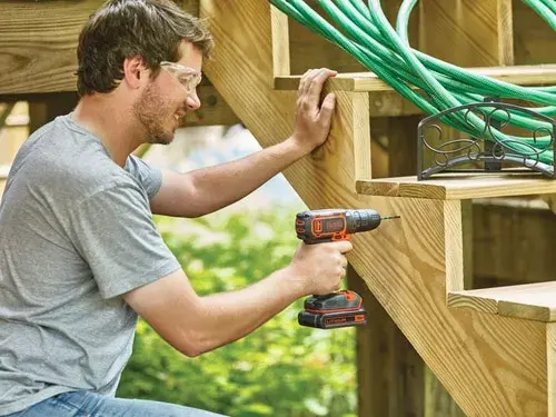 Аккумуляторная отвёртка Black & Decker BDCDC18BAFC Photo 4