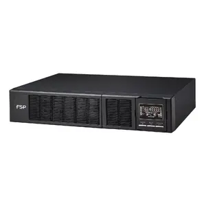 Nepārtraukta barošana FSP Clippers RT 2K 2 kVA 2000 W Dubultās konversijas Online, akumulators 9 Ah, C13 un USB izvadi