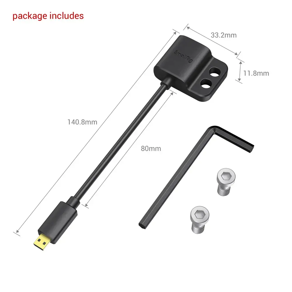 SmallRig 3021 HDMI kabelis 0,14 m Photo 6