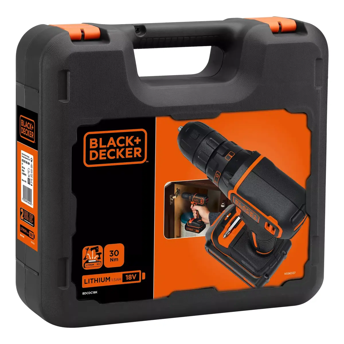 Black & Decker BDCDC18K-QW cordless drill 18V Photo 4