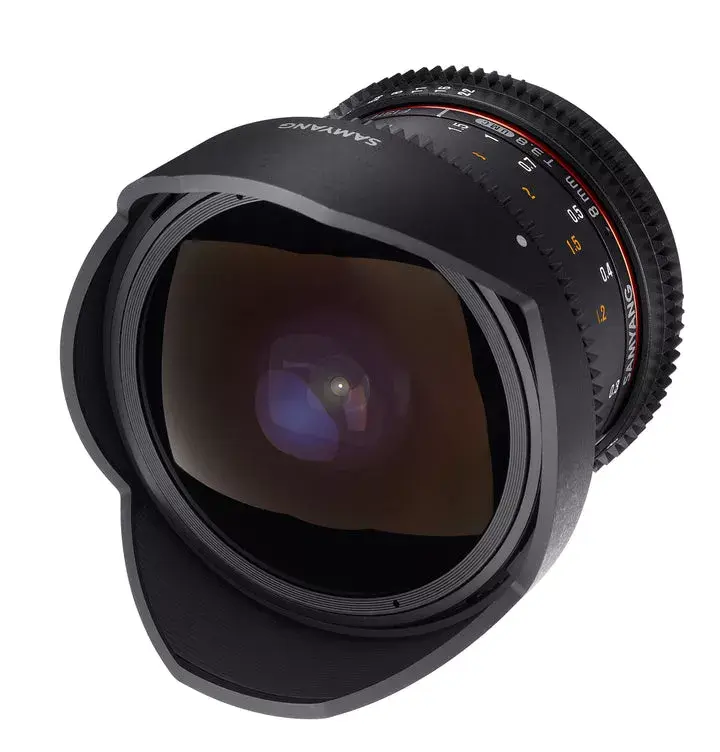 Широкоугольный рыбий глаз Samyang 8mm T/3.8 Cine Photo 3