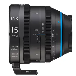 Irix 15mm T2.6 Cine Ultra-platleņķa objektīvs Melns MILC Nikon