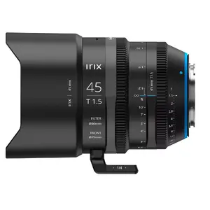 Standarta objektīvs Irix 45mm T1.5 Cine MILC Melns 0.4m