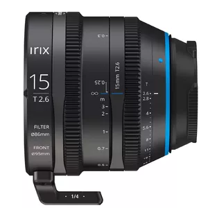 Irix 15mm T2.6 Cine Ultra-plašais objekts melns MILC