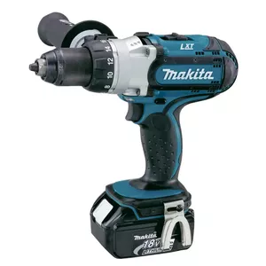 Дрель Makita DDF451RTJ без ключа 2.1 кг Черная Синяя