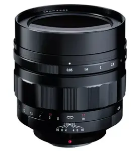 Voigtländer Nokton 60mm F0.95 standard lens for Micro Four Thirds (Olympus, Panasonic) — Black