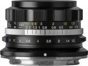 Voigtlander Nokton D 35 mm f/1.2 objektīvs priekš Nikon Z — manuālais 35 mm f/1.2