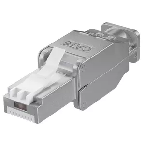 Соединитель проводов Techly IWP-8P8C-TLS6T RJ-45 Серебристый Пластик RoHS