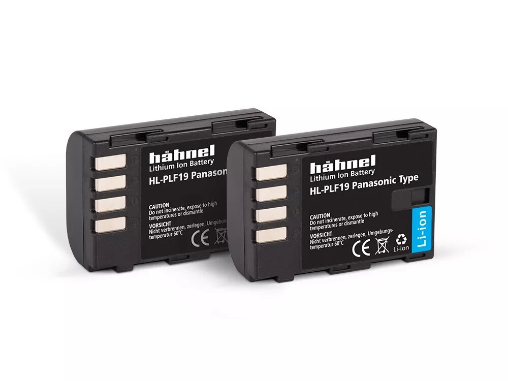 Fotokameras akumulators Hahnel HL-PLF19 Twin Pack