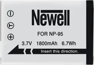 Rechargeable battery Newell NP-95 for Fujifilm, 3.7V 1200mAh