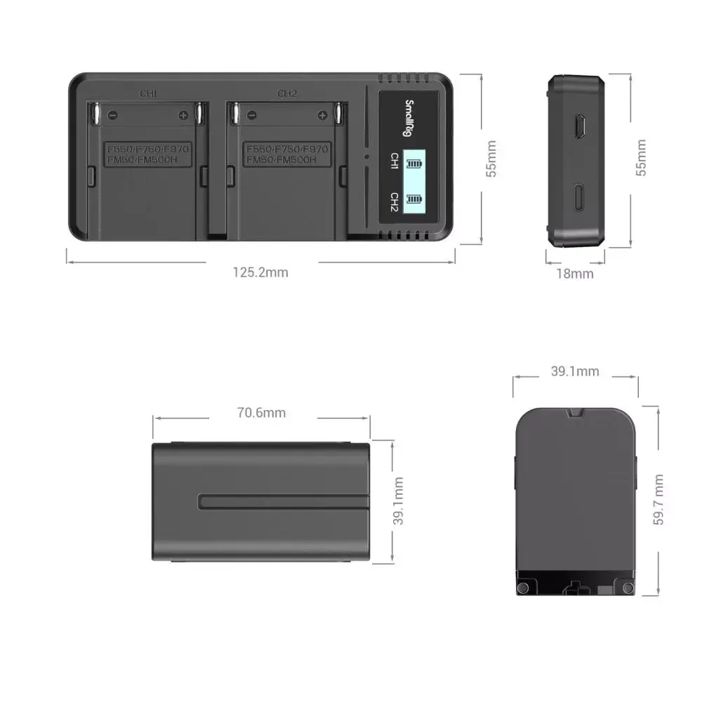Lādētājs SmallRig 3823 Photo 4