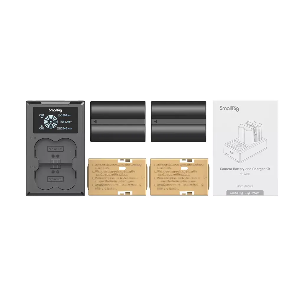 SmallRig 3822 Battery Charger and Kit for Fujifilm NP-W235 Photo 7