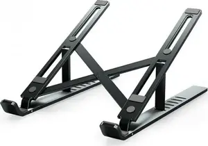 Tablet/Phone Universal Stand Tech‑Protect Alustand Gray — adjustable aluminum desktop holder