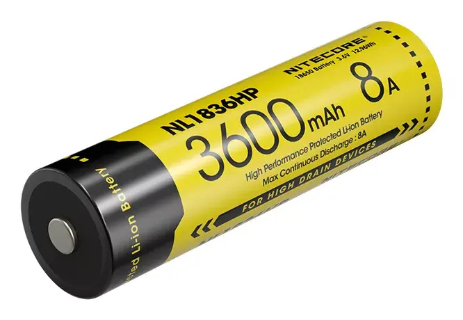 Uzlādējams akumulators Nitecore NL1836HP Photo 3