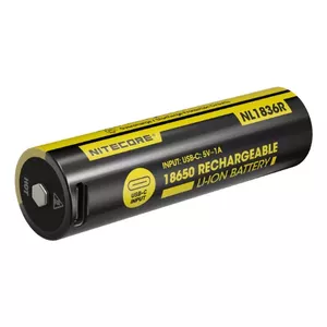 Rechargeable Li‑Ion Industrial Battery Nitecore NL1836R 3600 mAh 3.6 V, 1 pc