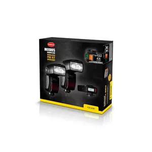 Slave Flash Hahnel MODUS 600RT MK II Pro Kit for Sony, Black, Built-in Li-Ion, 1.5 s Recycling