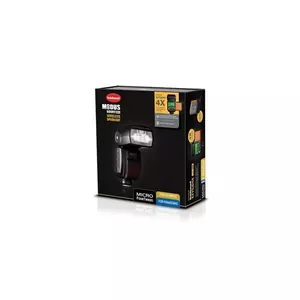 Slave Speedlight Hahnel MODUS 600RT MK II for MFT, built-in Li-Ion battery, 1.5 s recycle time, black