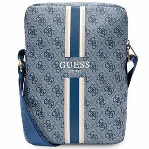 Tablet Bag GUESS GUTB10P4RPSB for 10-inch tablets, blue, protective sleeve with handle