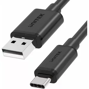 USB-A to USB-C cable Unitek Y-C482BK 2.0, 480 Mbps, 1 m