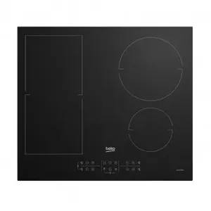Индукционная варочная панель BEKO HII64200FMT — 60 см, 4 зоны, сенсорное управление, чёрная