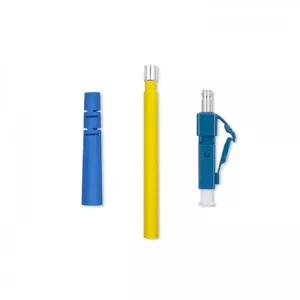 Qoltec 54432 fibre optic connector LC/PC Single-mode Blue Silver Yellow