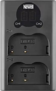 Зарядное устройство Newell DL-USB-C двухканальное для аккумуляторов EN-EL3e (питание USB-C)