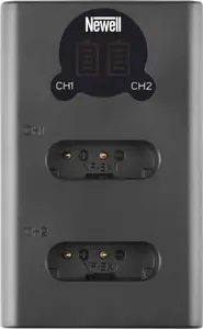 Зарядное устройство Newell DL-USB-C для аккумуляторов NP-BX1 двухканальное с USB‑C