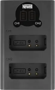 Battery Charger Newell DL-USB-C for LP-E10 Dual-Channel USB-C charging for Canon LP-E10 batteries