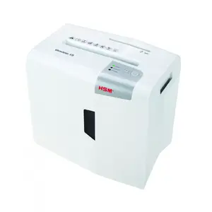 Paper Shredder HSM X5 Particle-cut 58 dB 22 cm Silver White