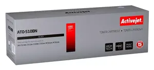 Лазерный картридж Activejet ATO-510BN, аналог OKI 44469804, черный, 5000 страниц