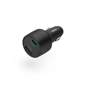 Car Charger Hama 00201690 Fast Charging Smartphone Black